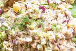 Easy & Healthy Canned Chicken Salad Recipe | Quick Salad Recipes for Healthy Salad Ideas to Boost Your Nutrition