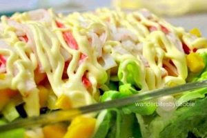 California Maki Salad Recipe | Quick Salad Recipes for Healthy Salad Ideas to Boost Your Nutrition