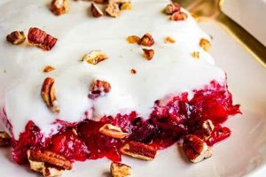 Cranberry Salad Recipe With Cream Cheese | Quick Salad Recipes for Healthy Salad Ideas to Boost Your Nutrition