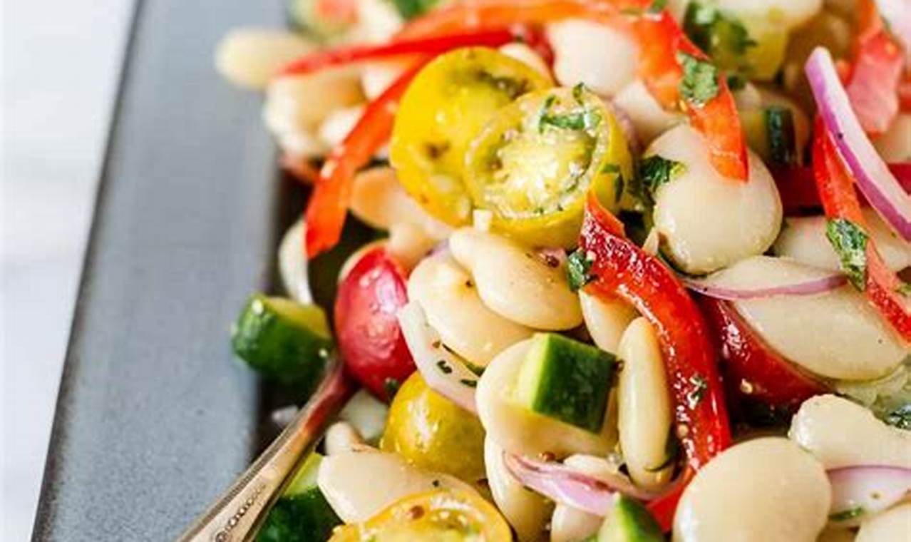 Easy & Healthy Lima Bean Salad Recipe | Quick Salad Recipes for Healthy Salad Ideas to Boost Your Nutrition