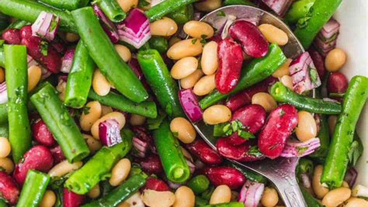 Classic 3 Bean Salad Recipe: Easy & Delicious | Quick Salad Recipes for Healthy Salad Ideas to Boost Your Nutrition