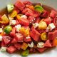 Tomato And Watermelon Salad Recipe | Quick Salad Recipes for Healthy Salad Ideas to Boost Your Nutrition