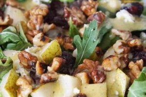 Classic Pear & Gorgonzola Salad Recipe | Quick Salad Recipes for Healthy Salad Ideas to Boost Your Nutrition