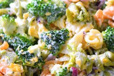 Broccoli Cheddar Salad Recipe | Quick Salad Recipes for Healthy Salad Ideas to Boost Your Nutrition