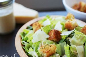 Easy Eggless Caesar Salad Dressing Recipe (Vegan) | Quick Salad Recipes for Healthy Salad Ideas to Boost Your Nutrition
