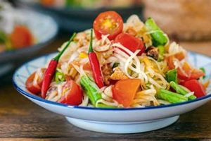 Authentic Som Tum Thai Salad Recipe | Quick Salad Recipes for Healthy Salad Ideas to Boost Your Nutrition