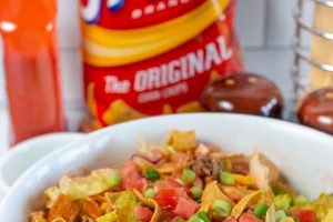 Taco Salad With Fritos Recipe | Quick Salad Recipes for Healthy Salad Ideas to Boost Your Nutrition