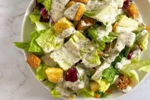 Copycat Spaghetti Factory Creamy Pesto Dressing | Quick Salad Recipes for Healthy Salad Ideas to Boost Your Nutrition