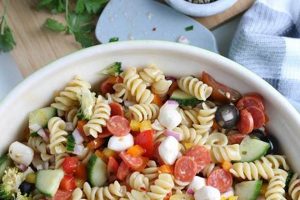 Easy Italian Pepperoni Pasta Salad Recipe | Quick Salad Recipes for Healthy Salad Ideas to Boost Your Nutrition
