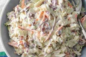 Classic Creamy Cabbage Salad Recipe Quick Salad Recipes for Healthy Salad Ideas to Boost Your Nutrition Classic Creamy Cabbage Salad Recipe | Quick Salad Recipes for Healthy Salad Ideas to Boost Your Nutrition