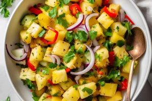 Fresh Pineapple Salad Recipe | Quick Salad Recipes for Healthy Salad Ideas to Boost Your Nutrition