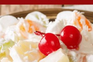 The Best Ambrosia Fruit Salad Recipe Ever! | Quick Salad Recipes for Healthy Salad Ideas to Boost Your Nutrition