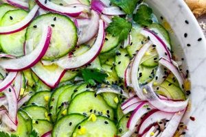Best Cucumber Asian Salad Recipe: Easy &amp; Healthy | Quick Salad Recipes for Healthy Salad Ideas to Boost Your Nutrition