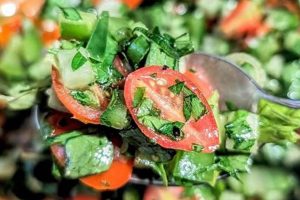 Authentic Middle Eastern Salad Recipe (Easy & Fresh) | Quick Salad Recipes for Healthy Salad Ideas to Boost Your Nutrition