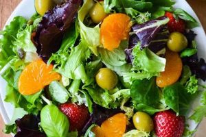 Refreshing Green Salad with Fruit Recipe & Dressing Ideas | Quick Salad Recipes for Healthy Salad Ideas to Boost Your Nutrition