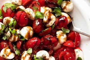 Easy Caprese Salad with Cherry Tomatoes Recipe Quick Salad Recipes for Healthy Salad Ideas to Boost Your Nutrition Easy Caprese Salad with Cherry Tomatoes Recipe | Quick Salad Recipes for Healthy Salad Ideas to Boost Your Nutrition