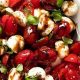 Easy Caprese Salad with Cherry Tomatoes Recipe | Quick Salad Recipes for Healthy Salad Ideas to Boost Your Nutrition