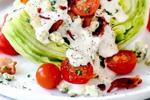 Classic Wedge Salad with Blue Cheese Recipe Quick Salad Recipes for Healthy Salad Ideas to Boost Your Nutrition Classic Wedge Salad with Blue Cheese Recipe | Quick Salad Recipes for Healthy Salad Ideas to Boost Your Nutrition