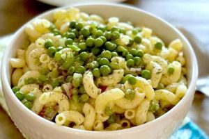 Classic Macaroni and Pea Salad Recipe: Easy & Delicious | Quick Salad Recipes for Healthy Salad Ideas to Boost Your Nutrition