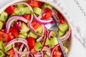 Recipe Cucumber Onion Tomato Salad | Quick Salad Recipes for Healthy Salad Ideas to Boost Your Nutrition