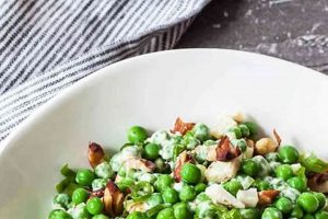 Classic Cold Green Pea Salad Recipe | Quick Salad Recipes for Healthy Salad Ideas to Boost Your Nutrition