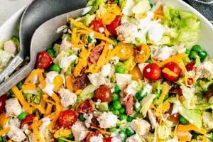 The Best Chopped Chicken Salad Recipe Ever! | Quick Salad Recipes for Healthy Salad Ideas to Boost Your Nutrition