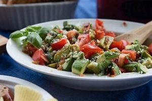 Best Tomato Basil Avocado Bacon Salad Recipe | Quick Salad Recipes for Healthy Salad Ideas to Boost Your Nutrition