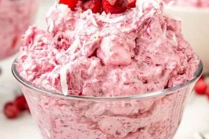 Easy Cranberry Fluff Salad Recipe: A Festive Treat | Quick Salad Recipes for Healthy Salad Ideas to Boost Your Nutrition