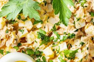 Classic Tuna Egg Salad with Mayo Recipe | Quick Salad Recipes for Healthy Salad Ideas to Boost Your Nutrition