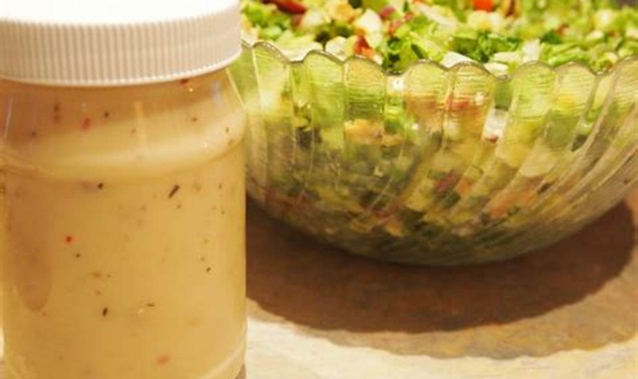Copycat Portillo's Salad Dressing Recipe | Quick Salad Recipes for Healthy Salad Ideas to Boost Your Nutrition