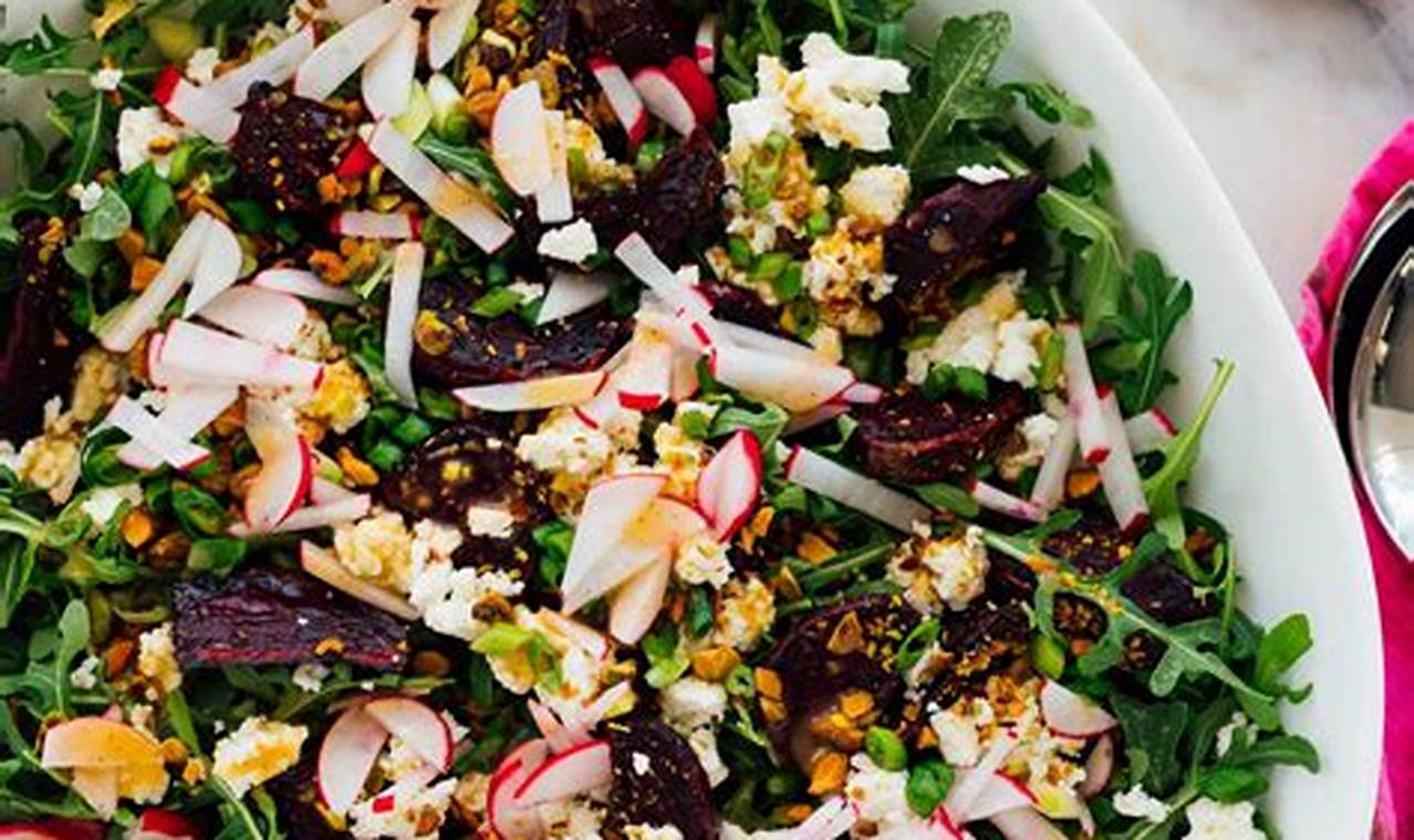 Best Beet Salad with Goat Cheese Recipe | Quick Salad Recipes for Healthy Salad Ideas to Boost Your Nutrition