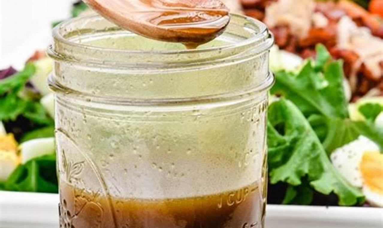 Classic Best Vinaigrette Salad Dressing Recipe | Quick Salad Recipes for Healthy Salad Ideas to Boost Your Nutrition