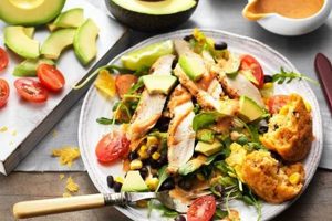 Copycat Panera Southwest Chicken Salad Recipe | Quick Salad Recipes for Healthy Salad Ideas to Boost Your Nutrition