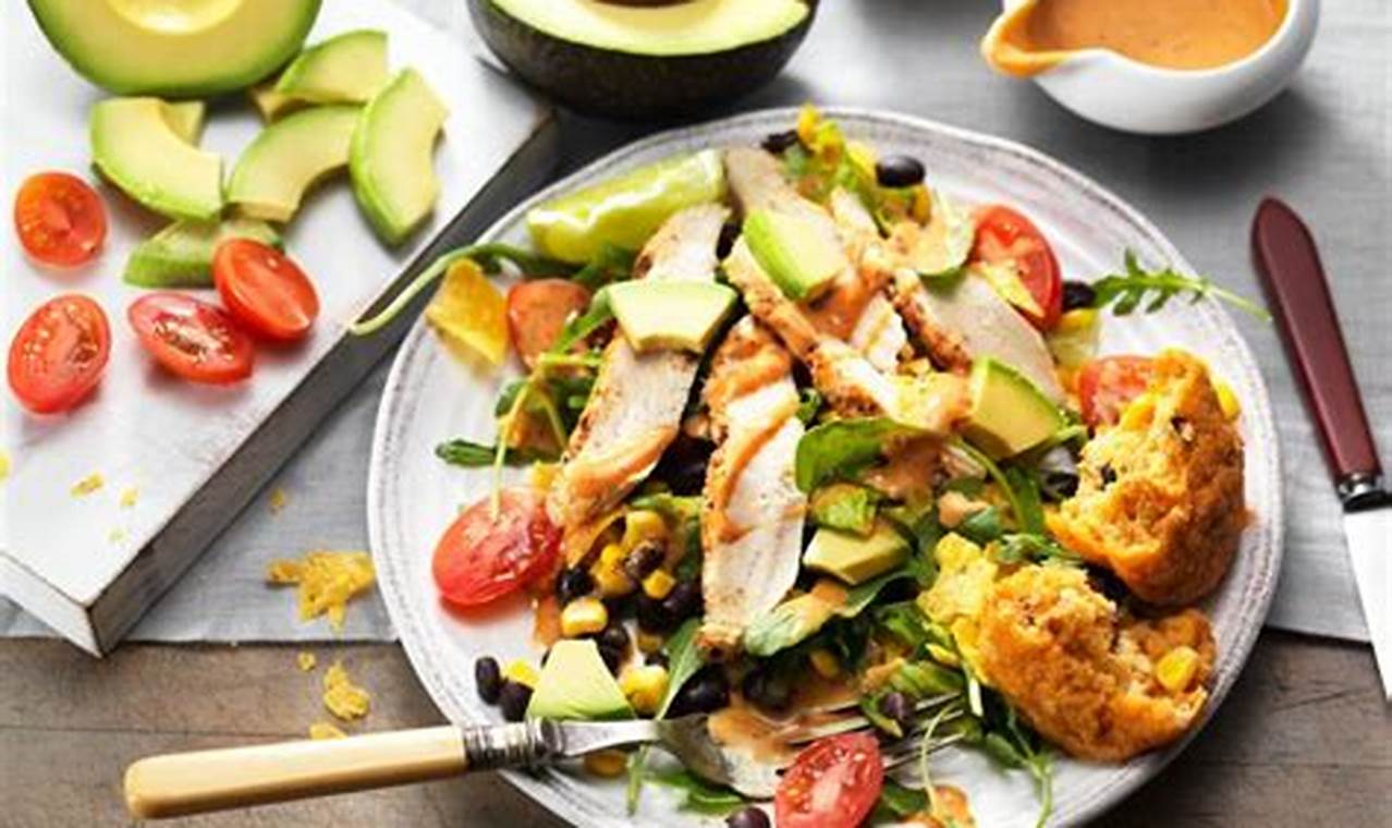 Copycat Panera Southwest Chicken Salad Recipe | Quick Salad Recipes for Healthy Salad Ideas to Boost Your Nutrition