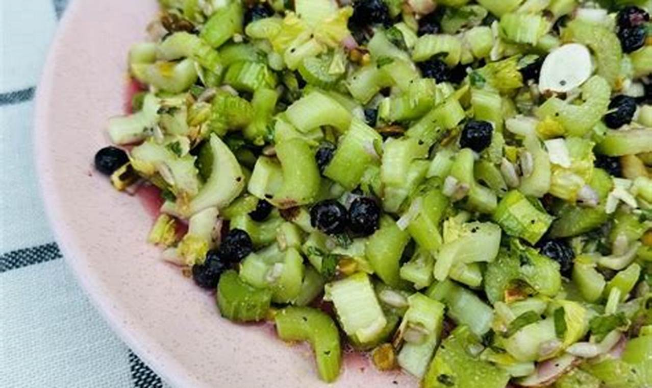 Classic Hotel Citadel Celery Salad Recipe | Quick Salad Recipes for Healthy Salad Ideas to Boost Your Nutrition