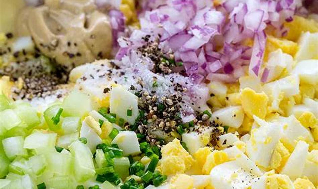 Best Egg Salad Recipe With Relish | Quick Salad Recipes for Healthy Salad Ideas to Boost Your Nutrition