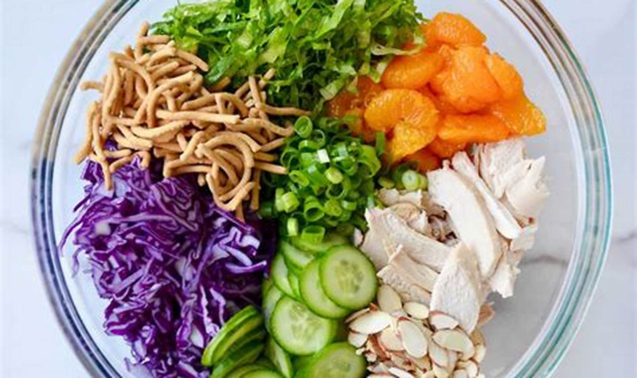 Best Chinese Chicken Salad Dressing Recipes | Quick Salad Recipes for Healthy Salad Ideas to Boost Your Nutrition