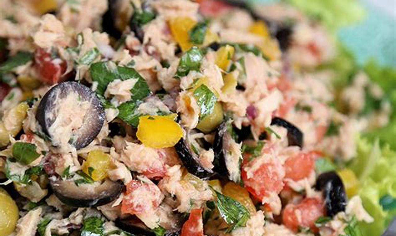 Authentic Italian Tuna Salad Recipe (Easy) | Quick Salad Recipes for Healthy Salad Ideas to Boost Your Nutrition
