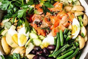 Best Nicoise Salad with Salmon Recipe Ever | Quick Salad Recipes for Healthy Salad Ideas to Boost Your Nutrition