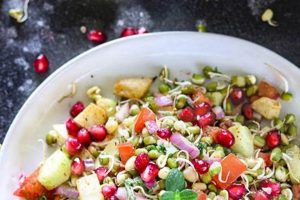 Easy & Healthy Recipe for Sprout Salad + Dressing Ideas | Quick Salad Recipes for Healthy Salad Ideas to Boost Your Nutrition