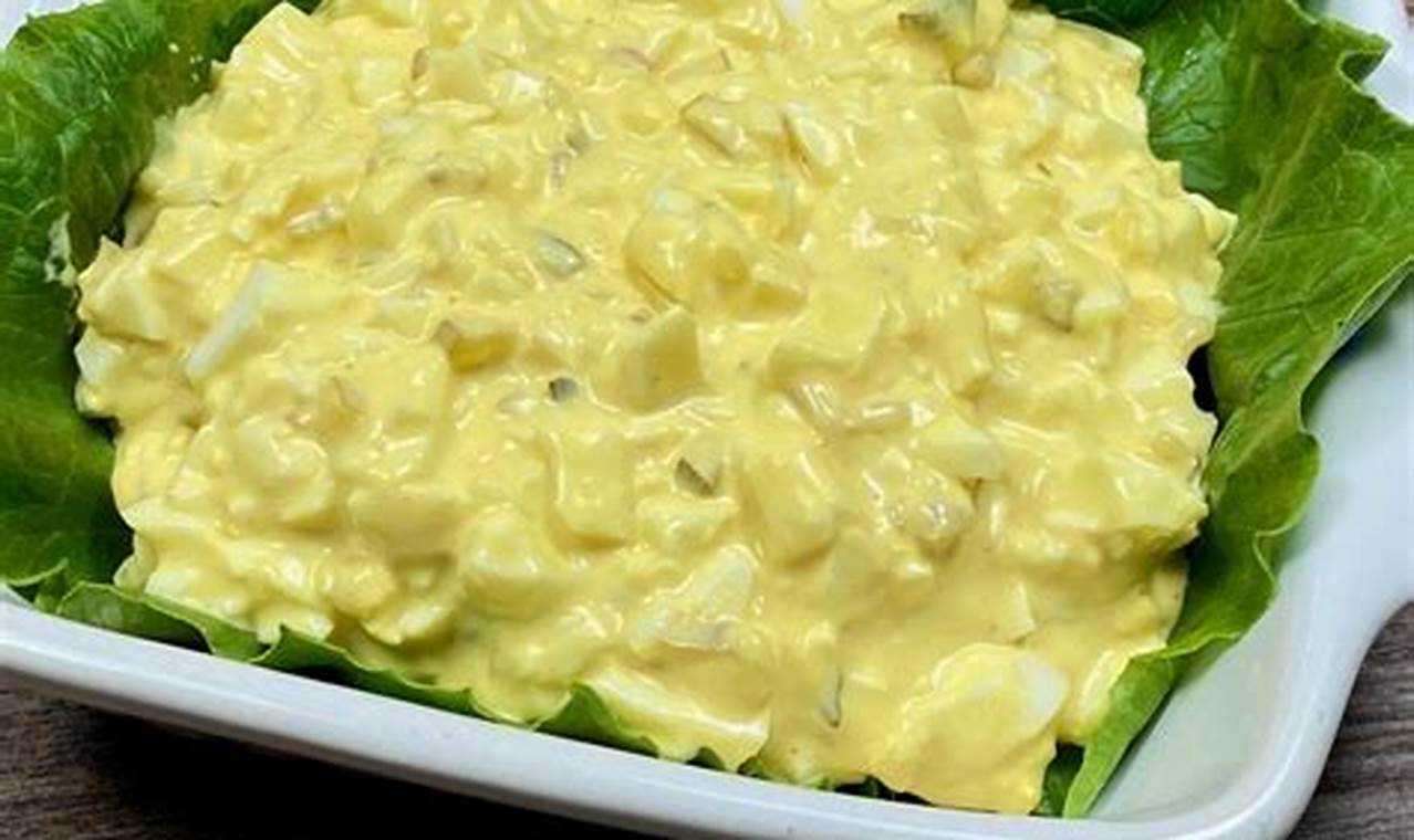 Egg Salad Recipe With Relish | Quick Salad Recipes for Healthy Salad Ideas to Boost Your Nutrition