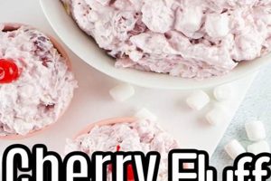 Classic Cherry Fluff Salad Recipe (Easy &amp; Creamy) | Quick Salad Recipes for Healthy Salad Ideas to Boost Your Nutrition