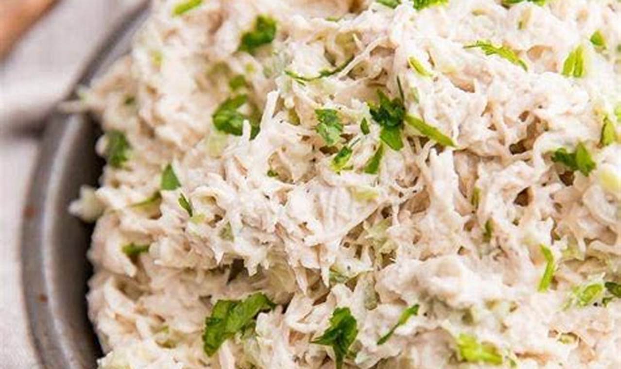 The Best Shredded Chicken Salad Recipe Ever | Quick Salad Recipes for Healthy Salad Ideas to Boost Your Nutrition