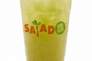 Best Salad and Go Copycat Cucumber Mint Lemonade | Quick Salad Recipes for Healthy Salad Ideas to Boost Your Nutrition