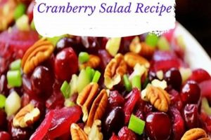 The Pioneer Woman's Best Cranberry Salad Recipe Ever | Quick Salad Recipes for Healthy Salad Ideas to Boost Your Nutrition