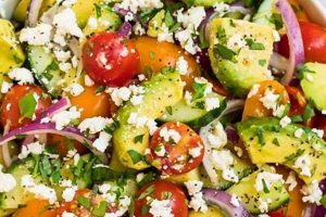 Easy Avocado Tomato Cucumber Salad Recipe | Quick Salad Recipes for Healthy Salad Ideas to Boost Your Nutrition