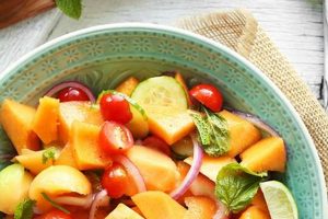 Fresh & Easy Cantaloupe Salad Recipe Ideas | Quick Salad Recipes for Healthy Salad Ideas to Boost Your Nutrition