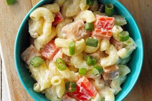 Classic Macaroni Salad Recipe with Spam & Pickles | Quick Salad Recipes for Healthy Salad Ideas to Boost Your Nutrition