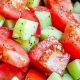 The Best Ever Cucumber and Tomato Salad Recipe | Quick Salad Recipes for Healthy Salad Ideas to Boost Your Nutrition