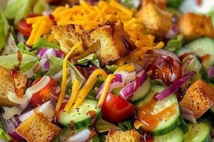 Copycat Outback Steakhouse House Salad Recipe | Quick Salad Recipes for Healthy Salad Ideas to Boost Your Nutrition